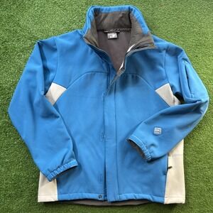 Mens Salomon Clima Pro Extreme 2 In 1 Snowboard Snow Winter Jacket  Blue MED